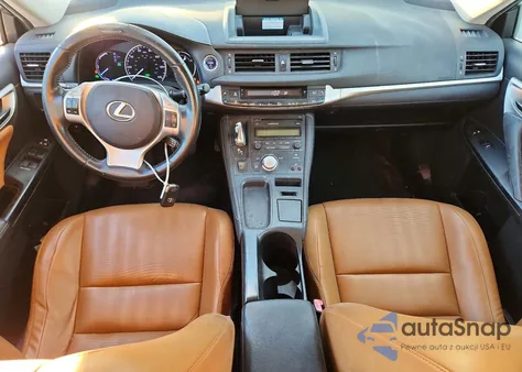 2012 Lexus Ct 200 z USA, uszkodzony, nr VIN JTHKD5BH6C2084300